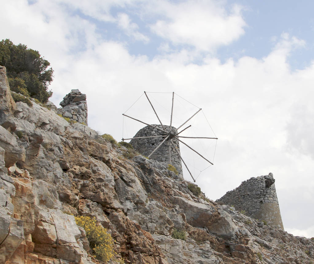 古代ギリシャの風車遺跡
