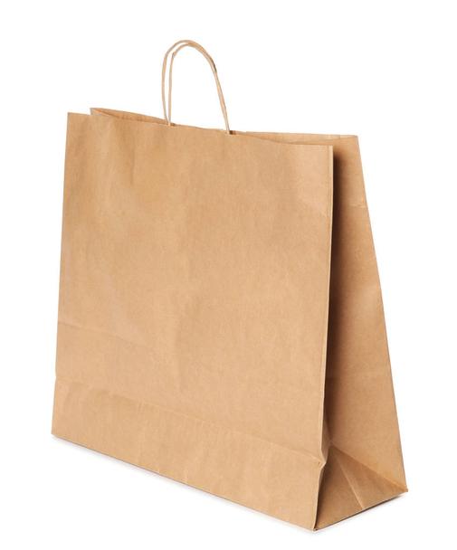 パン屋さんの包装紙；茶色の紙袋