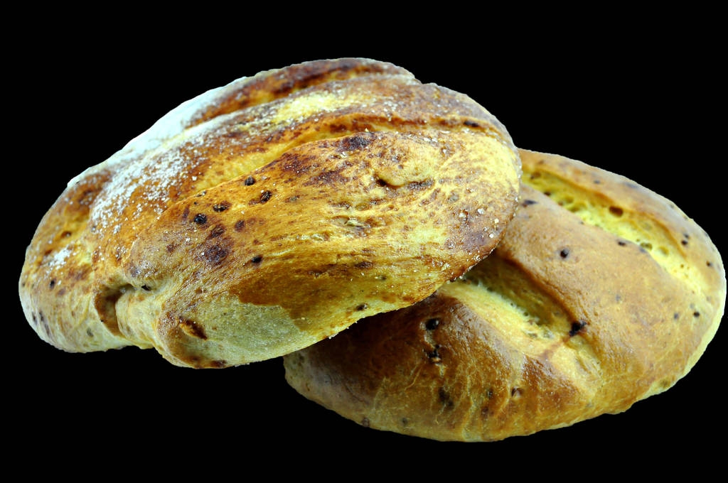 クリスマスのパン：レーズンパン（スペイン)